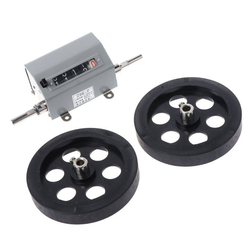 ✪ z96-f mechanical length counter meter counter rolling wheel 1-9999.9m durable