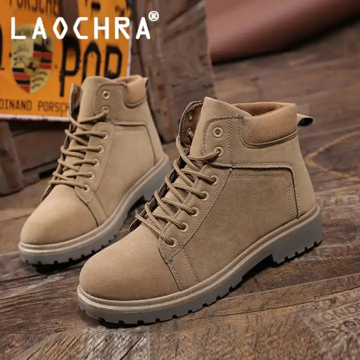 high cut martin boots