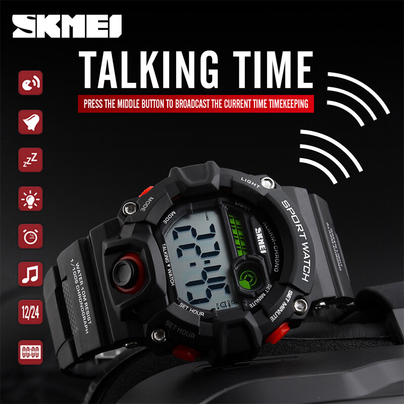 talking wrist watch for the blind