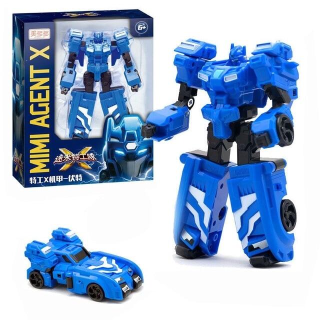 MiniForce X Transformation Toy 5 Styles Mini Agent Toys X Volt Semey Air Force Secrets Commando Boys Kids Set Holiday Cool Gifts