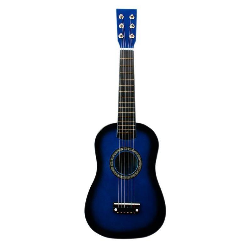 Irin Mini 23 Inch Basswood 12 Frets 6 String Acoustic Guitar With Pick And Strings For Kids / Beginners(Blue) Malaysia