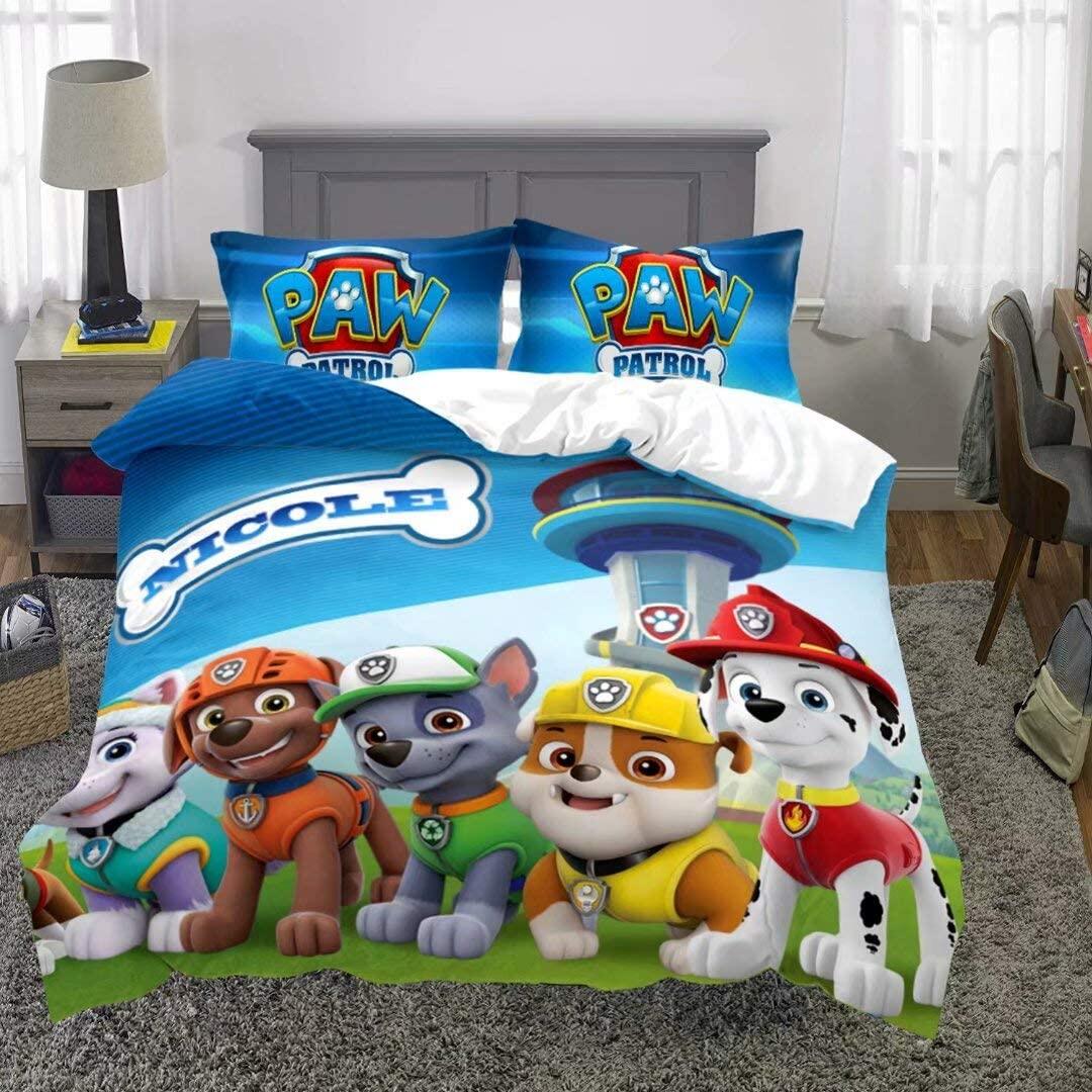 twin paw patrol bed