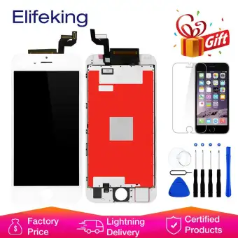 Touch Display For Iphone 6 Lcd Screen Replacement For Iphone 6s Lcd Display Touch Screen Digitizer For Iphone 5 5s 5c Se 6 6s Plus Free Tempered Glass Repair Tools Lazada Singapore