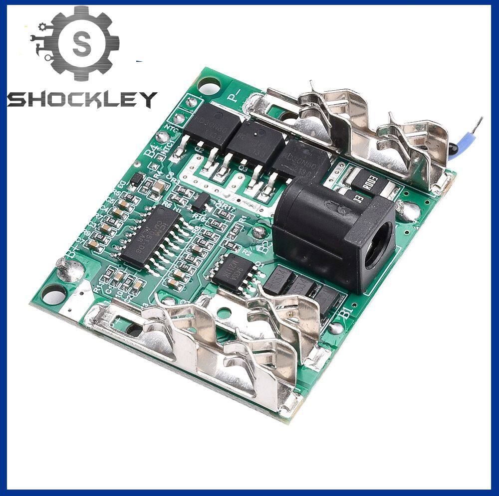 Shockley Bảng Mạch Bảo Vệ Sạc Pin Li-Ion Lithium 5S 18V 21V 20A Mô-đun BMS Cho Dụng Cụ Điện