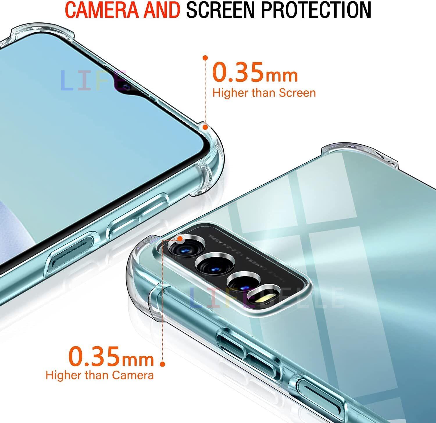 Ốp LIFEBELLE Cho Ốp Vivo Y20 Y20 2021 Y20s G Y20i 2021 Y12s, Có Khả Năng Chống Sốc Ốp Lưng TPU Mềm Ốp Điện Thoại Bảo Vệ Chống Sốc Trong Suốt Ốp Lưng