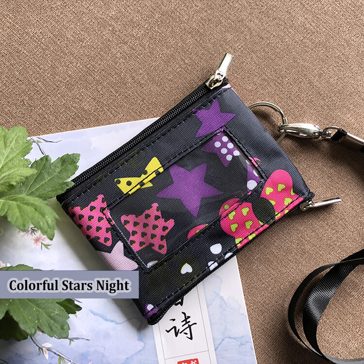 Material: Nylon Canvas Suitable for Card Specification: 54*85mm (Standard credit card size) Use: School Card, Bus Card, Access Card, ID Card Features: Stylish simplicity Quite durable, for prolonged use Perfect for you to protect your business card, work