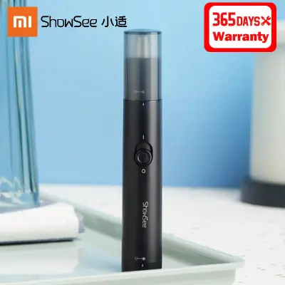 Xiaomi Showsee Electric Mini Nose Hair Trimmer Portable Ear Nose Hair Shaver Clipper Waterproof Safe Cleaner