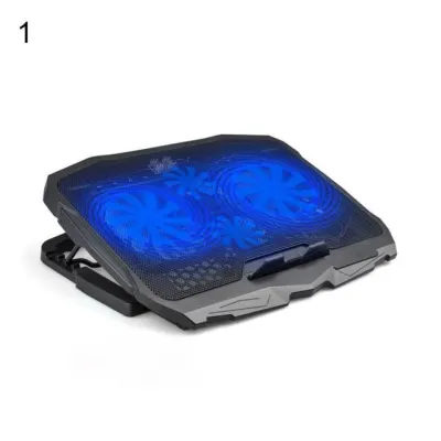 Gaming Laptop Cooler Adjustable Speed 2 USB Ports and Cooling Fan Laptop Cooling Pad Notebook Stand for 14/15.6inch