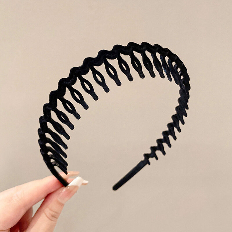Women's Fashion Flocking Headband New Face Washing Headband