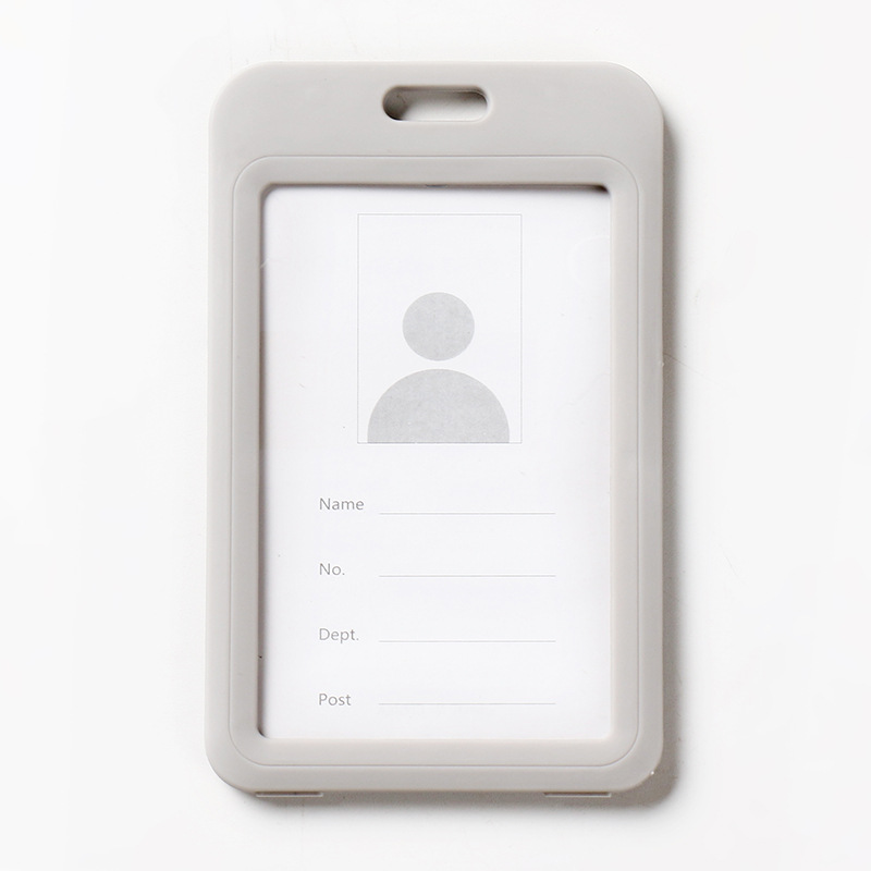 Work Name ID Card Holders for School or Office Name Tags with Lanyard