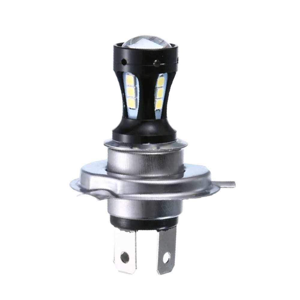 H4 18W Motorcycle 3030 LED Hi-Lo Beam Head Light Lamp Bulb 6500K 800LM 12-24V
