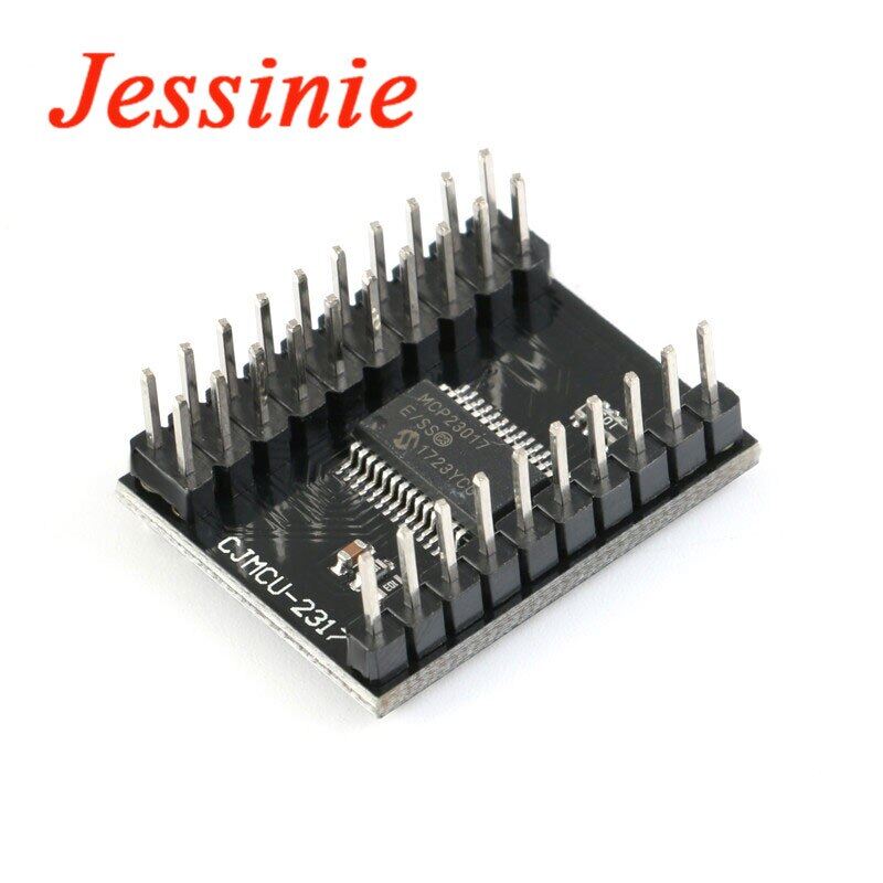 MCP23017 Serial Interface Module IIC I2C SPI MCP23S17 Bidirectional 16 Bit I/O Expander Pins 10Mhz Serial Interface Module