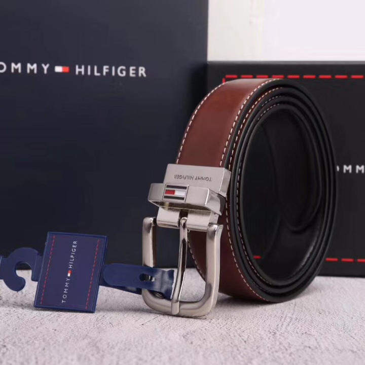 tommy hilfiger wallet and belt set