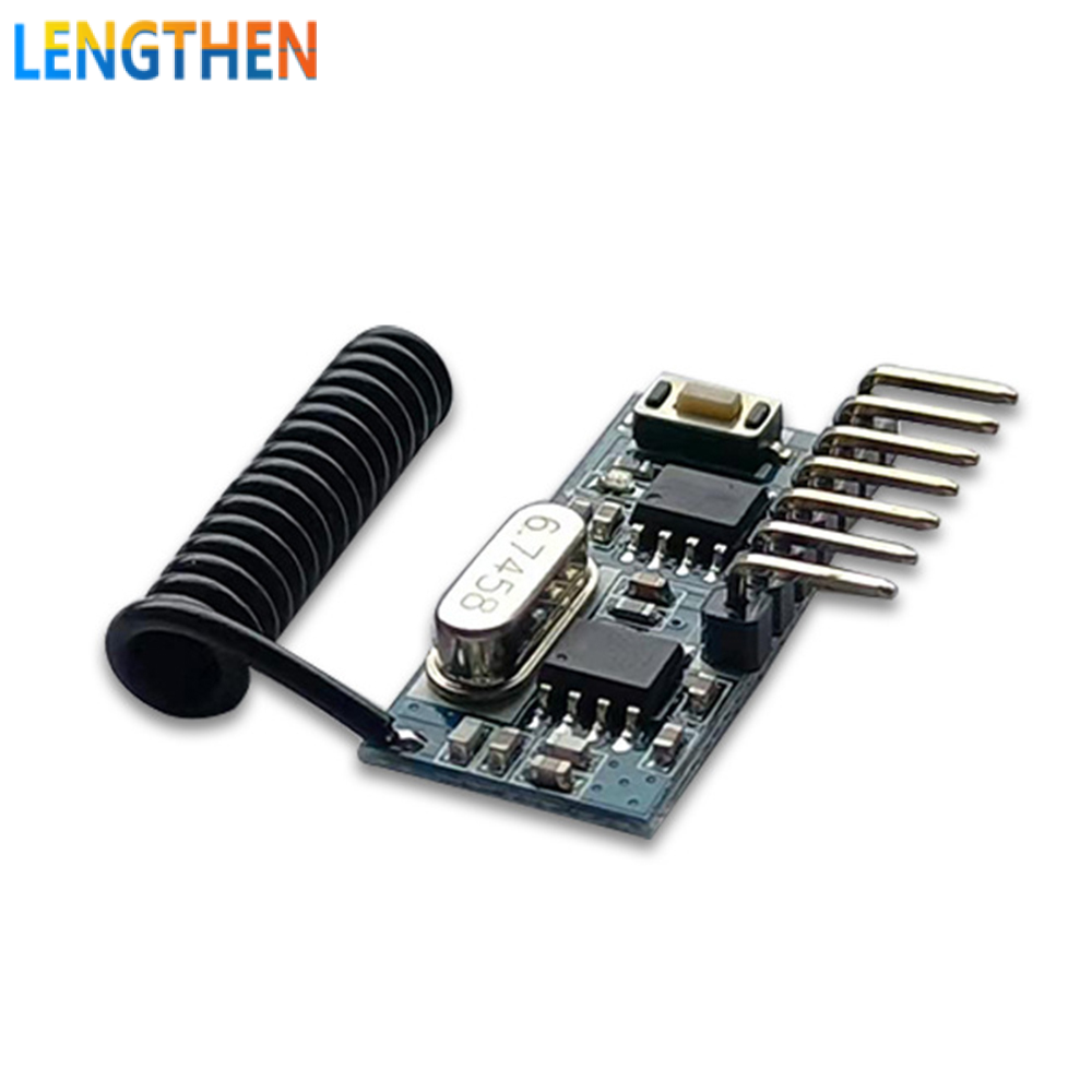FocusAi Wireless 433Mhz RF Module Receiver and Transmitter Remote Control Receiver Module