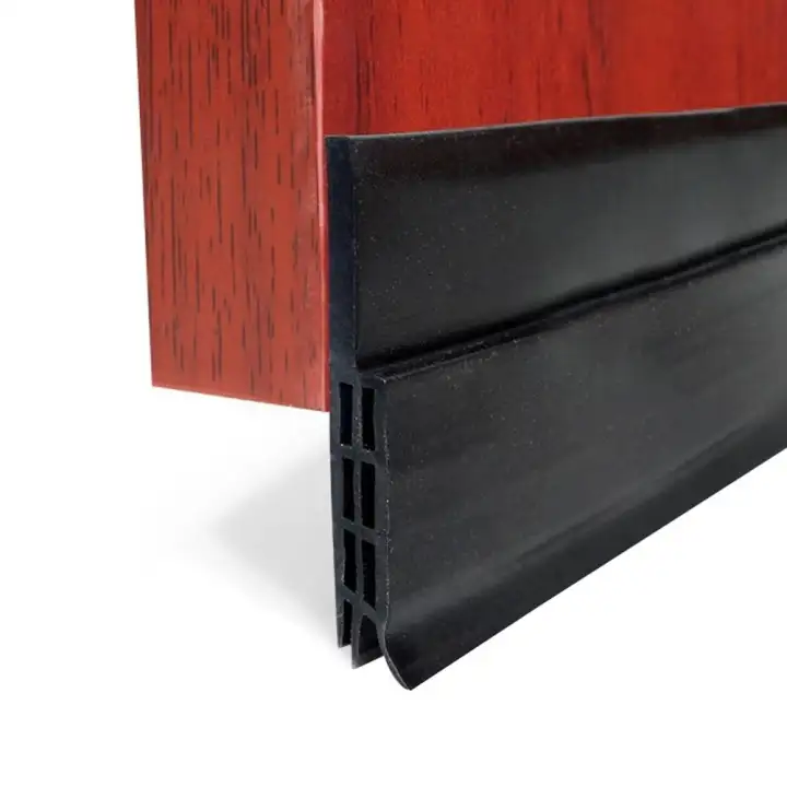 Door Sweep Weather Stripping Soundproof Rubber Bottom Seal Strip