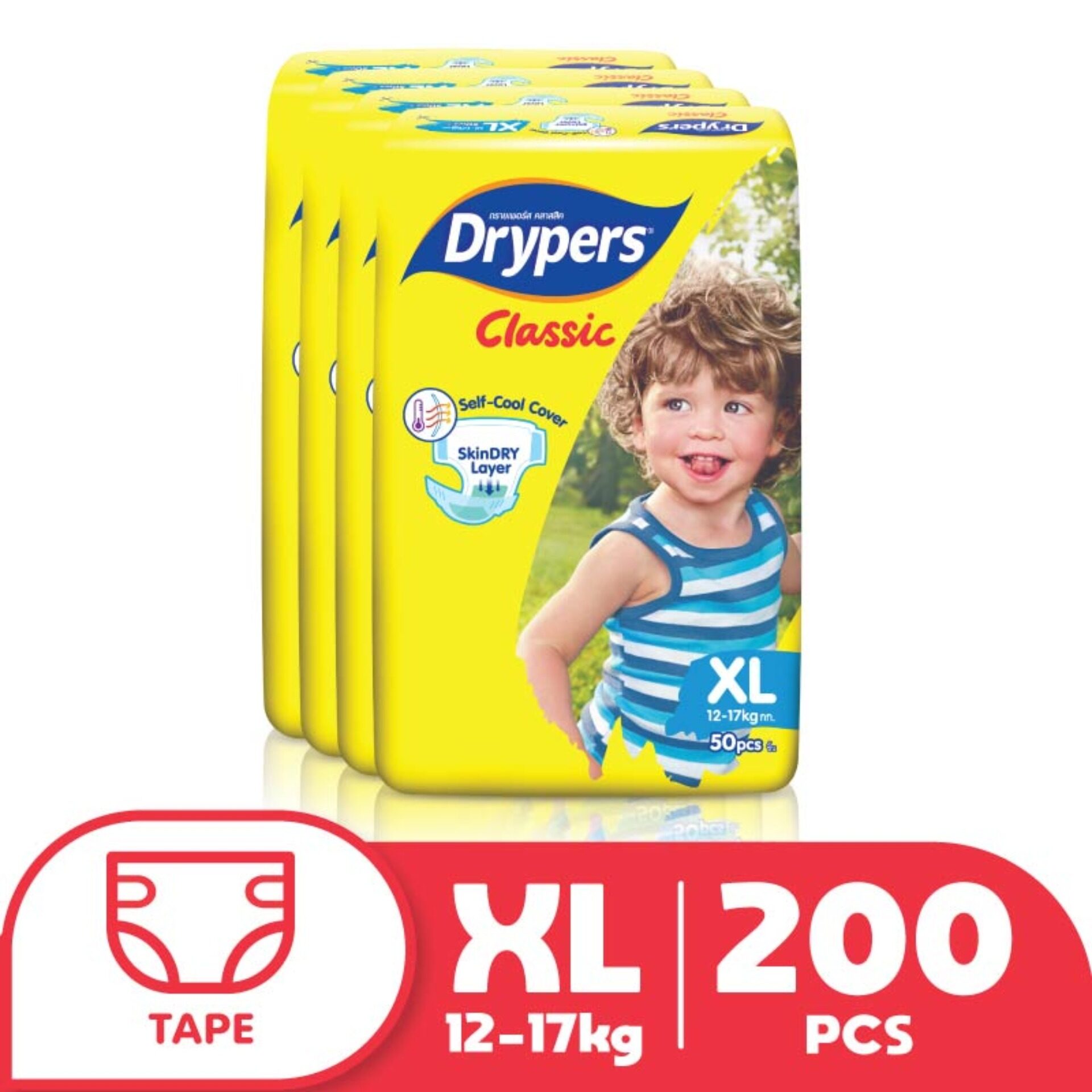 drypers classic newborn