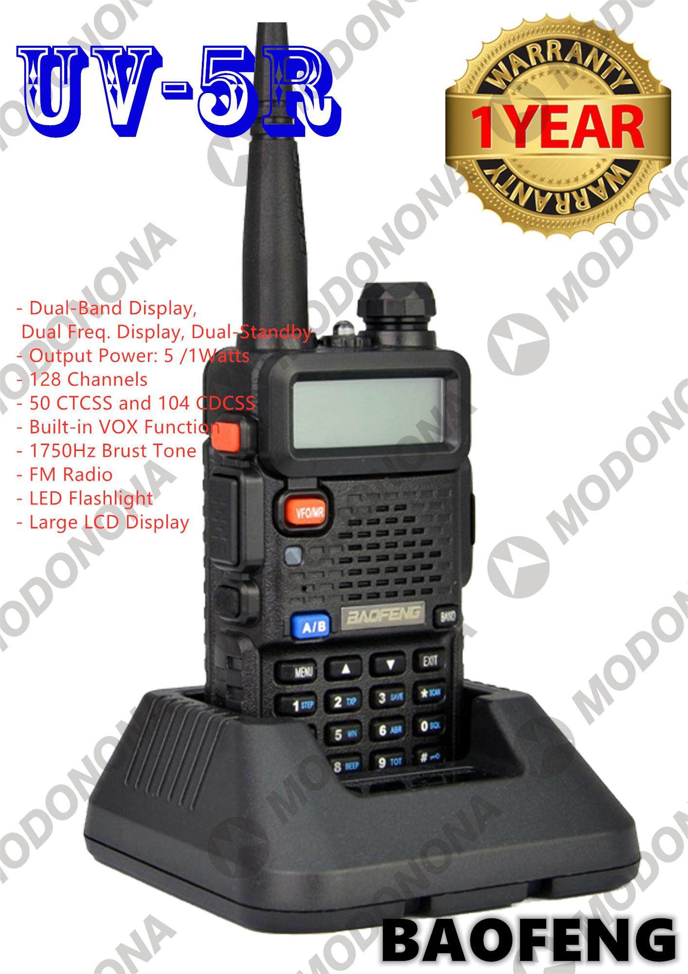 Baofeng Uv-5r Uv 5r Uv5r Walkie Talkie Dual Band Two Way Radio By Tommy Electronic Technology Enterprise