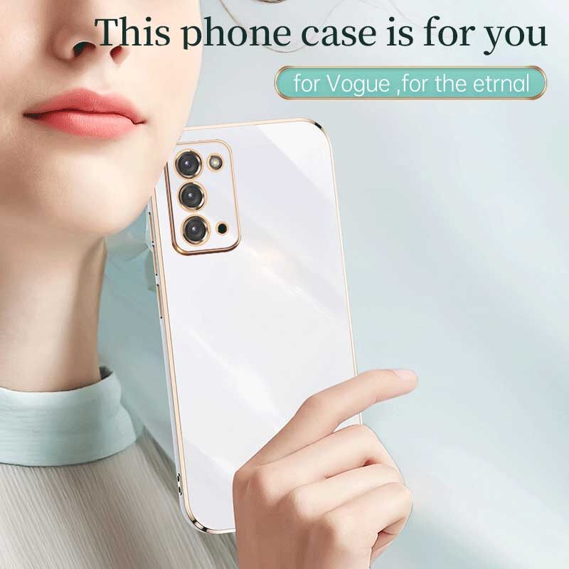 Ốp Điện Thoại Cho Samsung Galaxy Note 20 Note 20 Ultra/Note 20 Plus Note 10 Lite/A81 Note 10 Plus, Ốp Lưng Mềm TPU Mạ Điện 6D Chống Rơi