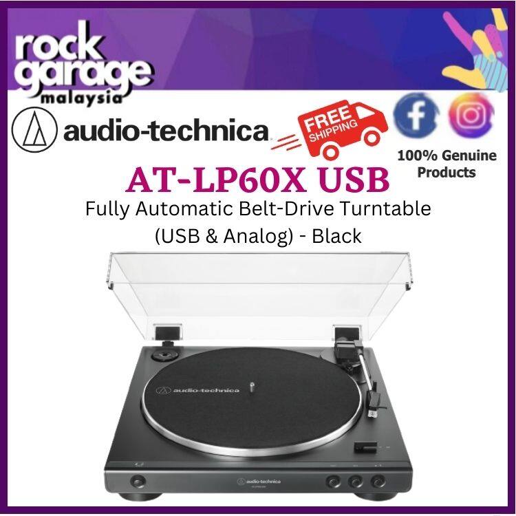 AudioTechnica ATLP60X USB Fully Automatic BeltDrive Turntable (USB