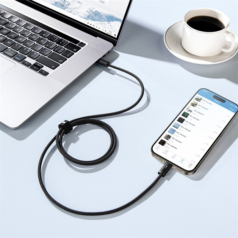 Baseus PD 100W USB C Cable Fast Charging Charger USB C To Type C Cable For iPhone 15 Plus Pro Macbook Pro ipad Fast Charger Wire Cord Type-c Cable