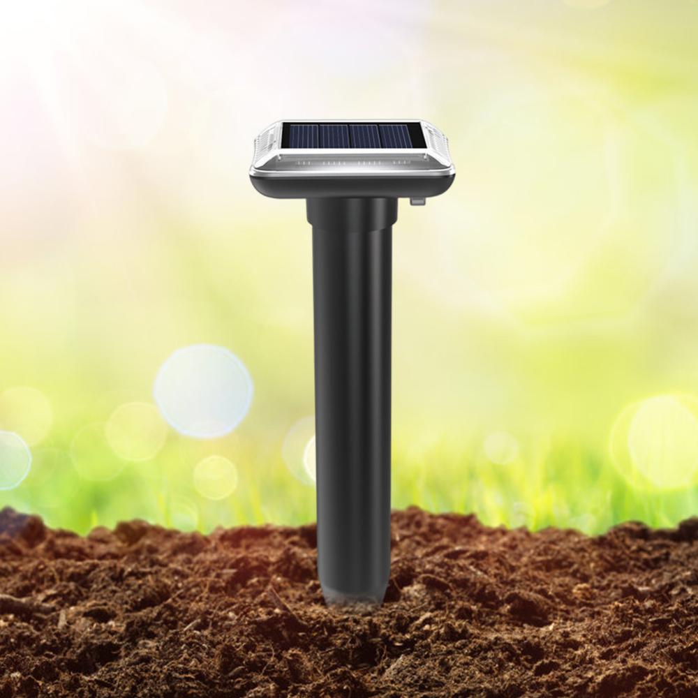 [Mới] 2 cái sử dụng năng lượng mặt trời rắn mole Repeller siêu âm không thấm nước sử dụng năng lượng mặt trời động vật răn đe có thể sạc lại pin năng lượng mặt trời repellers cho vườn/sân
