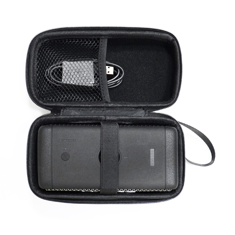 Hard EVA Case for MAR-SHALL EMBERTON Wireless Bluetooth Speaker Waterproof Protective Box Nylon Outdoor Travel Carrying Bag