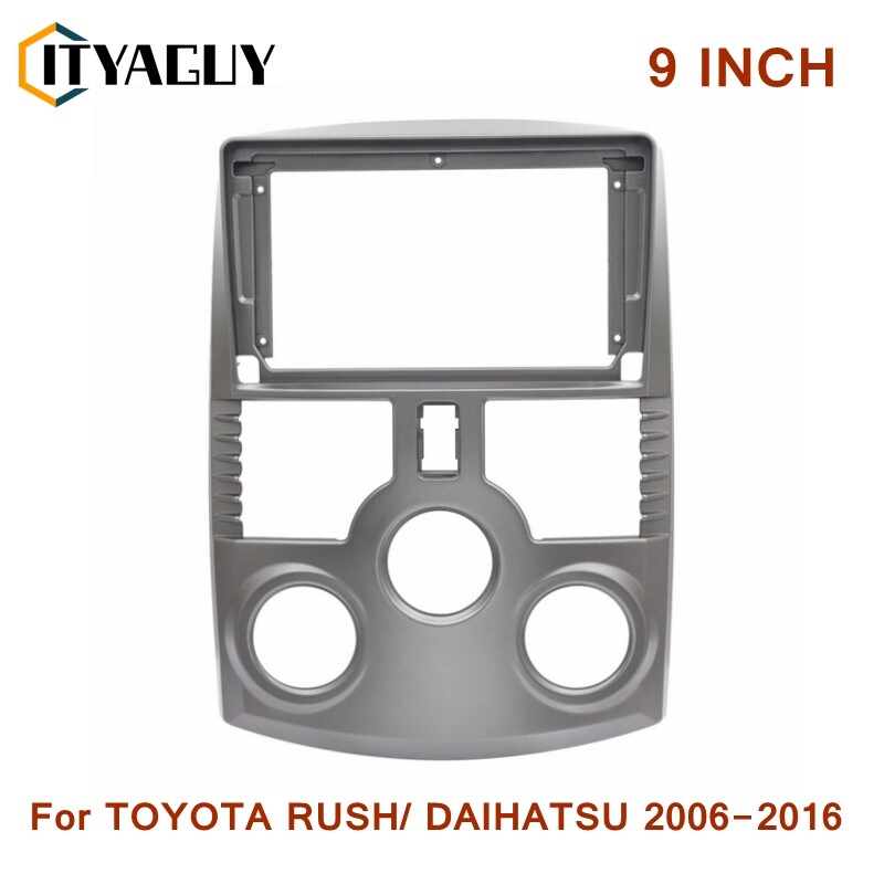 Car dvd panel frame for 2006-2016 toyota rush/ daihatsu terios
