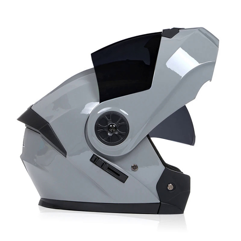 Lelaki wanita motosikal peribadi Flip Up Helmet keselamatan Downhill