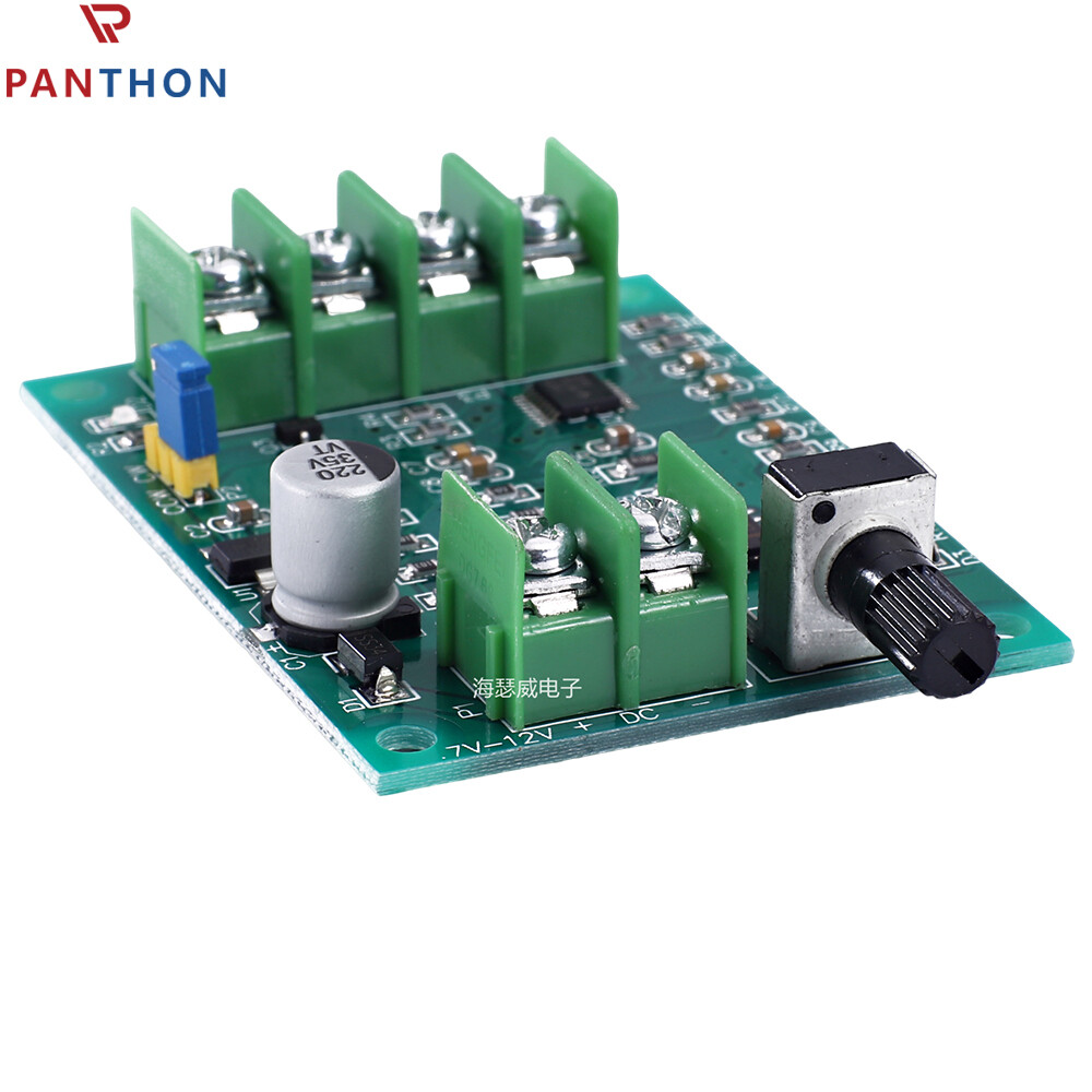 【Ready Stock】PANTHON DC 7V-12V Brushless Motor Drive Board Speed Control Board Motor Controller Module