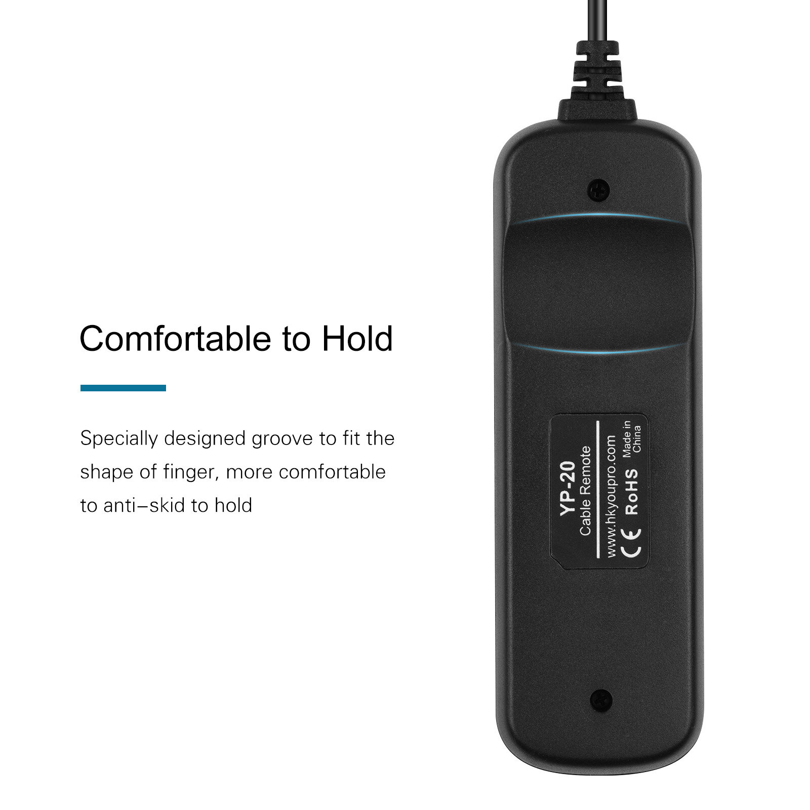 YouPro N3 Type Shutter Release Cable Timer Remote Control 1.2m/3.9ft Replacement for Canon 7D 7DII 6D 6D Mark II 50D 5D II 5D III 5D 5D4 5DS Camera