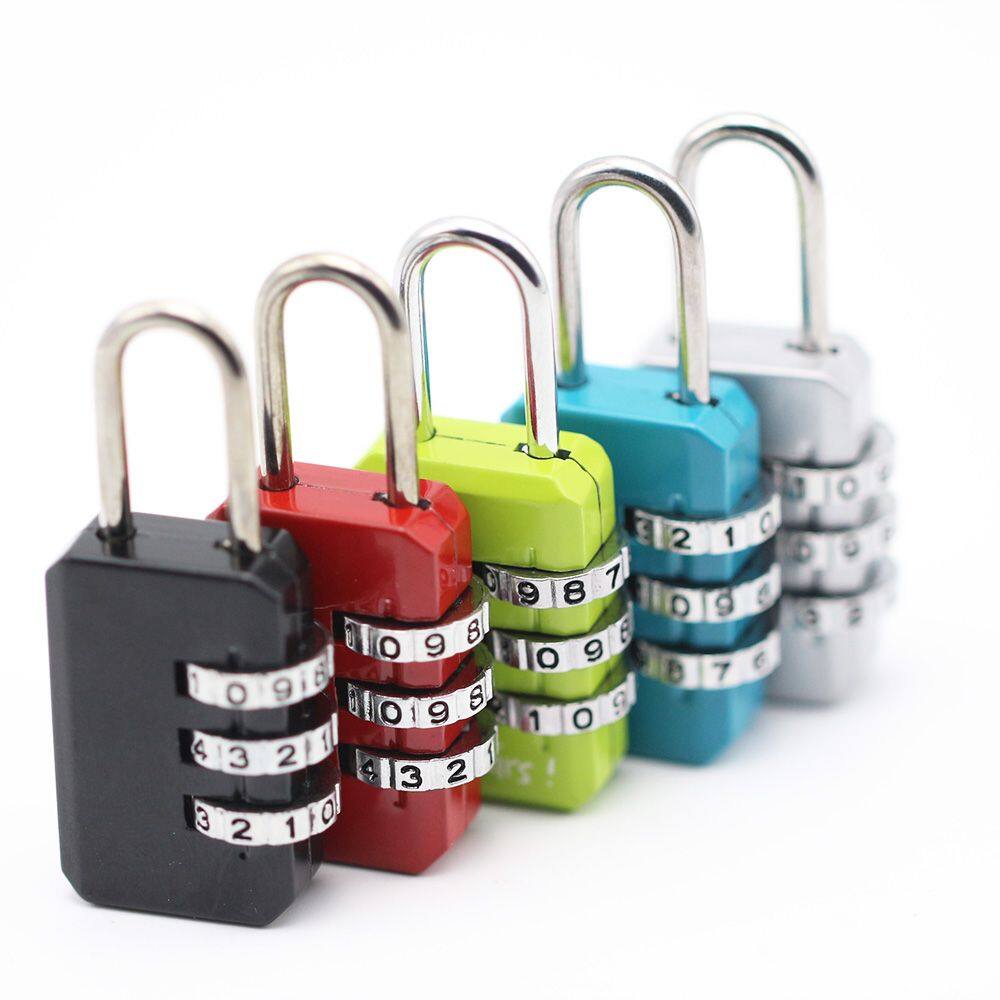 PORATE Locker Portable Dial Code Number Suitcase 4 Bit Code Lock Lock Padlock Password Lock