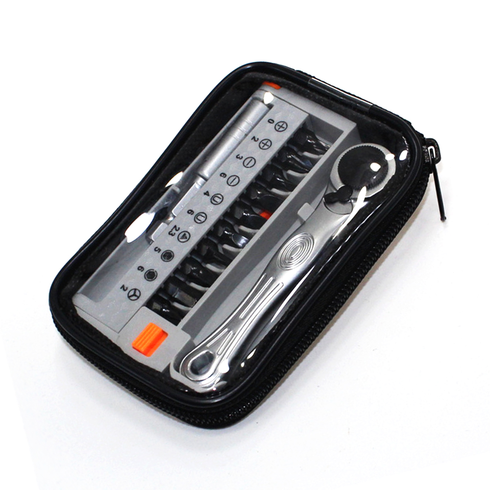 DM xách tay mini tuốc nơ vít đa chức năng Bộ cờ lê bánh cóc Tuốc Nơ Vít chữ thập