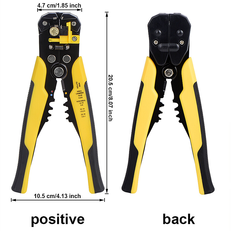 [Ready stock] KIPRUN Crimper Cable Cutter Automatic Wire Stripper Multifunctional Stripping Tools Crimping Pliers Terminal 0.2-6.0mm2 tool