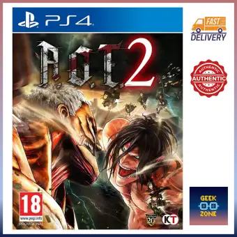 attack on titan game ps4 price