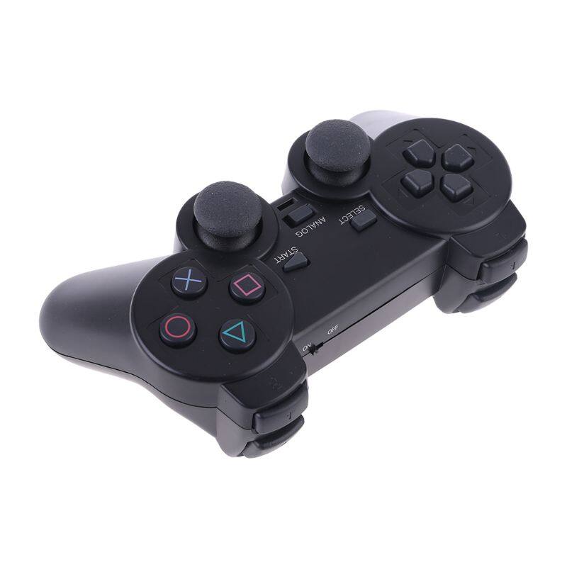 Bộ Rung Tay Cầm Chơi Game Không Dây Bộ Điều Khiển Trò Chơi USB 2.4GHz Tay Cầm Cần Điều Khiển Có Đầu Thu Cho PS2 Cho Sony Playstation 2