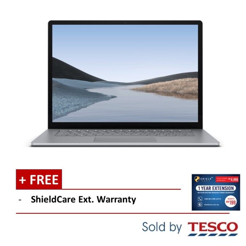 Microsoft Surface Laptop 3 (VGY-00016) i5/8GB/128GB Platinum + Ext.Warranty Malaysia