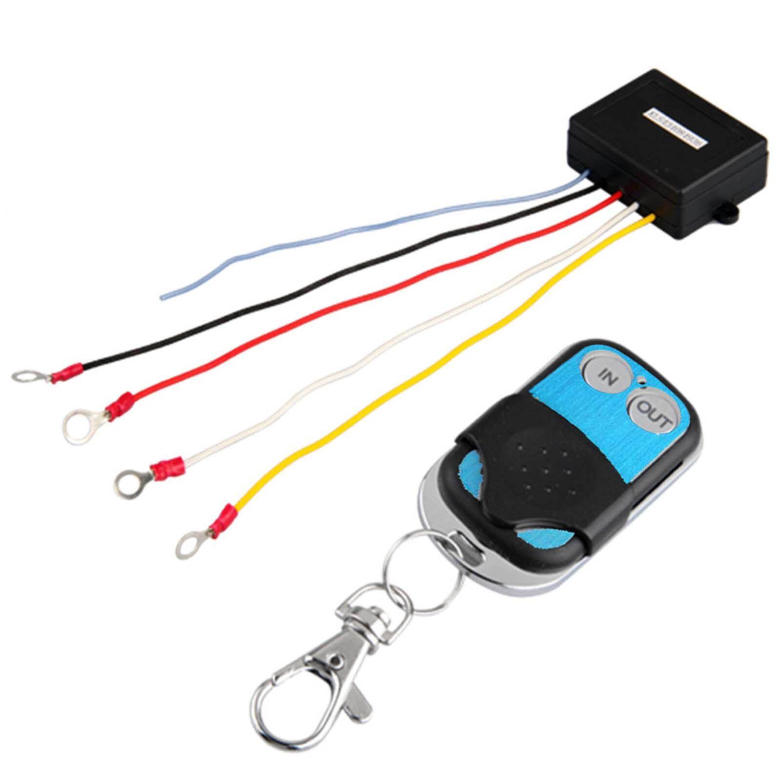 Ccgood tời không dây Bộ điều khiển từ xa phổ 12V 24V cho xe tải ATV
