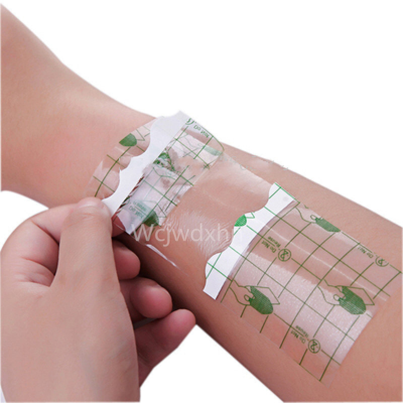 1 Roll /2 Rolls PU waterproof patch skin penetrating patch shower wound breathable disposable transparent adhesive patch