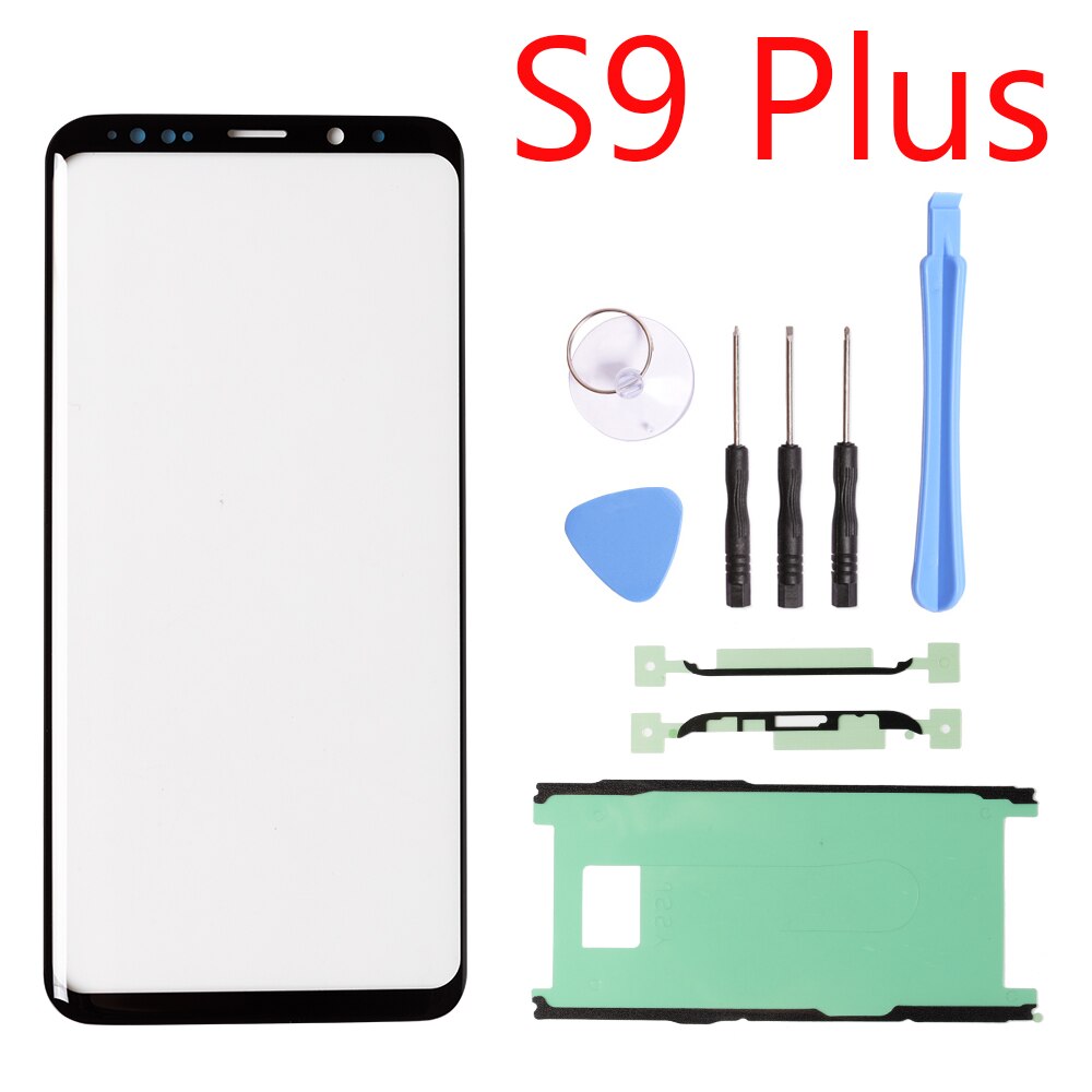 1Pcs For Samsung Galaxy S8 S9 G960 S9 Plus S10 Note 8 9 10 20 Plus Front Outer Touch Screen Glass Lens Replacement Parts
