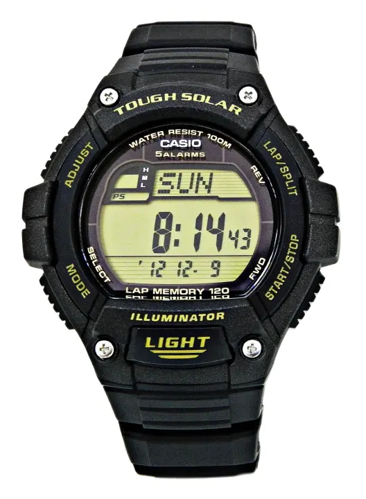 casio solar touch