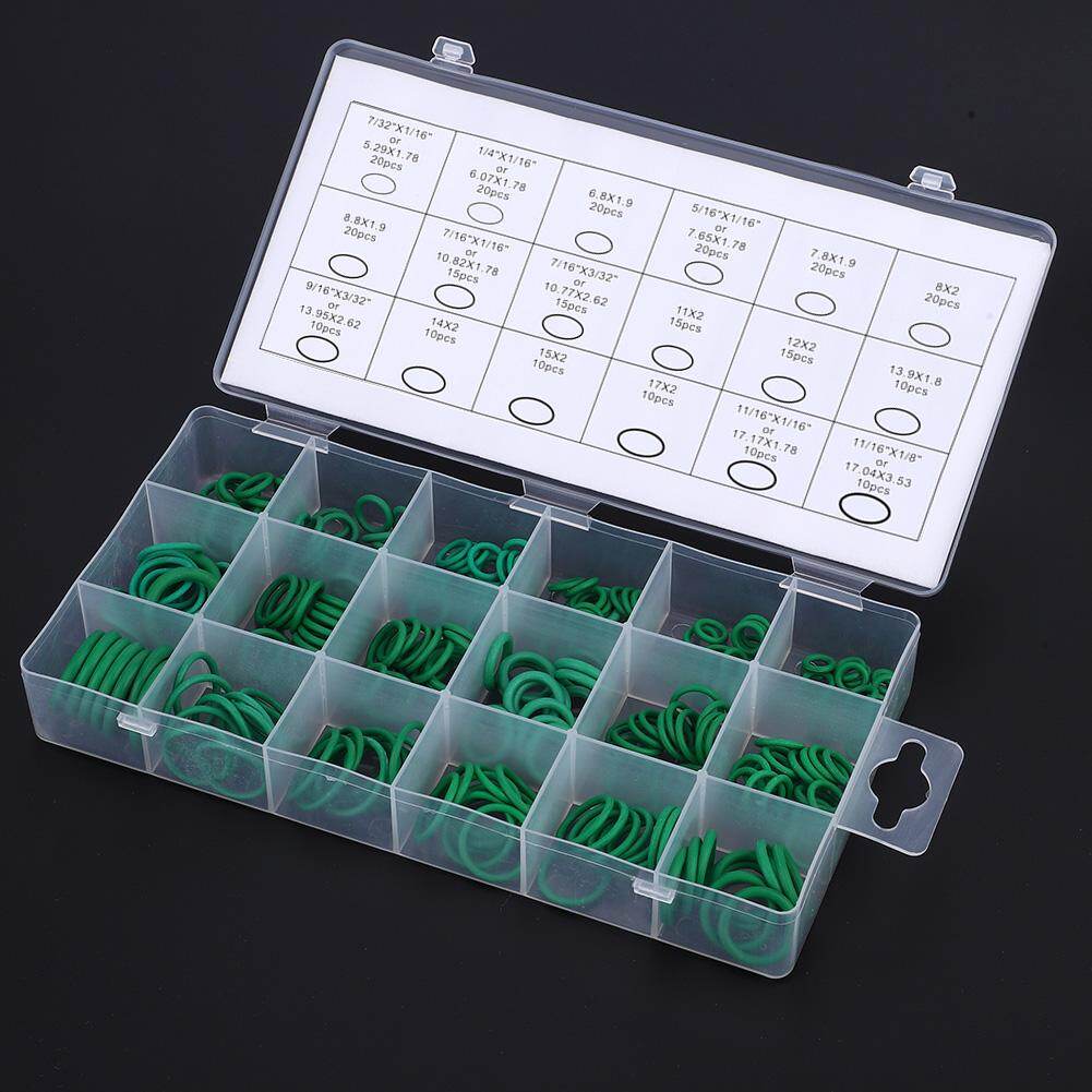chasoee 270 Pcs O-Ring High Temperature Resistant Sealing Buna-N Rubber Ring Assortment Kit