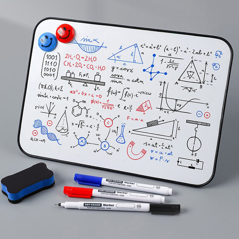 Behoo Erasable whiteboard pen extremely thin 0.5MM dry erasing pen office examination waterproof marker pen