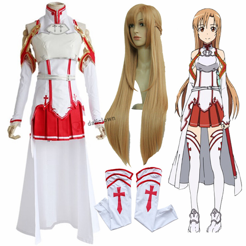 Sao Sword Art Online Yuuki Asuna Unisex Cosplay