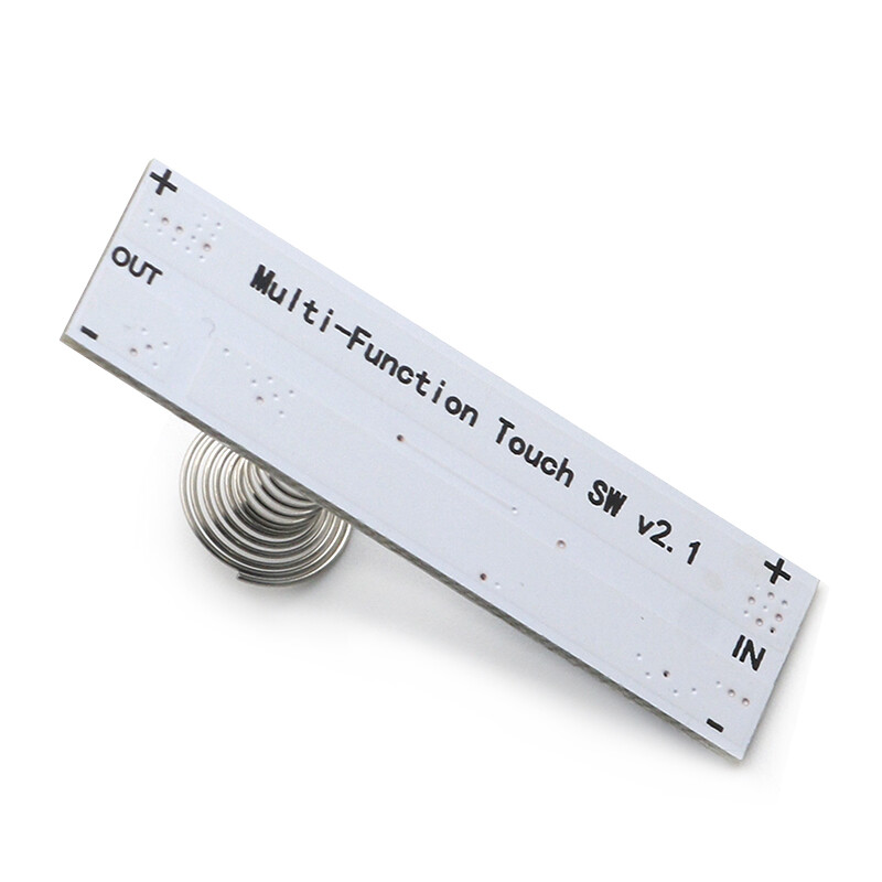 DC 12V Cảm Biến Cảm Ứng Điện Dung Chuyển Đổi Lò Xo Chuyển Đổi LED Dimmer Công Tắc Điều Khiển 9-24V 30W 3A Cho Nhà Thông Minh Dải Đèn LED