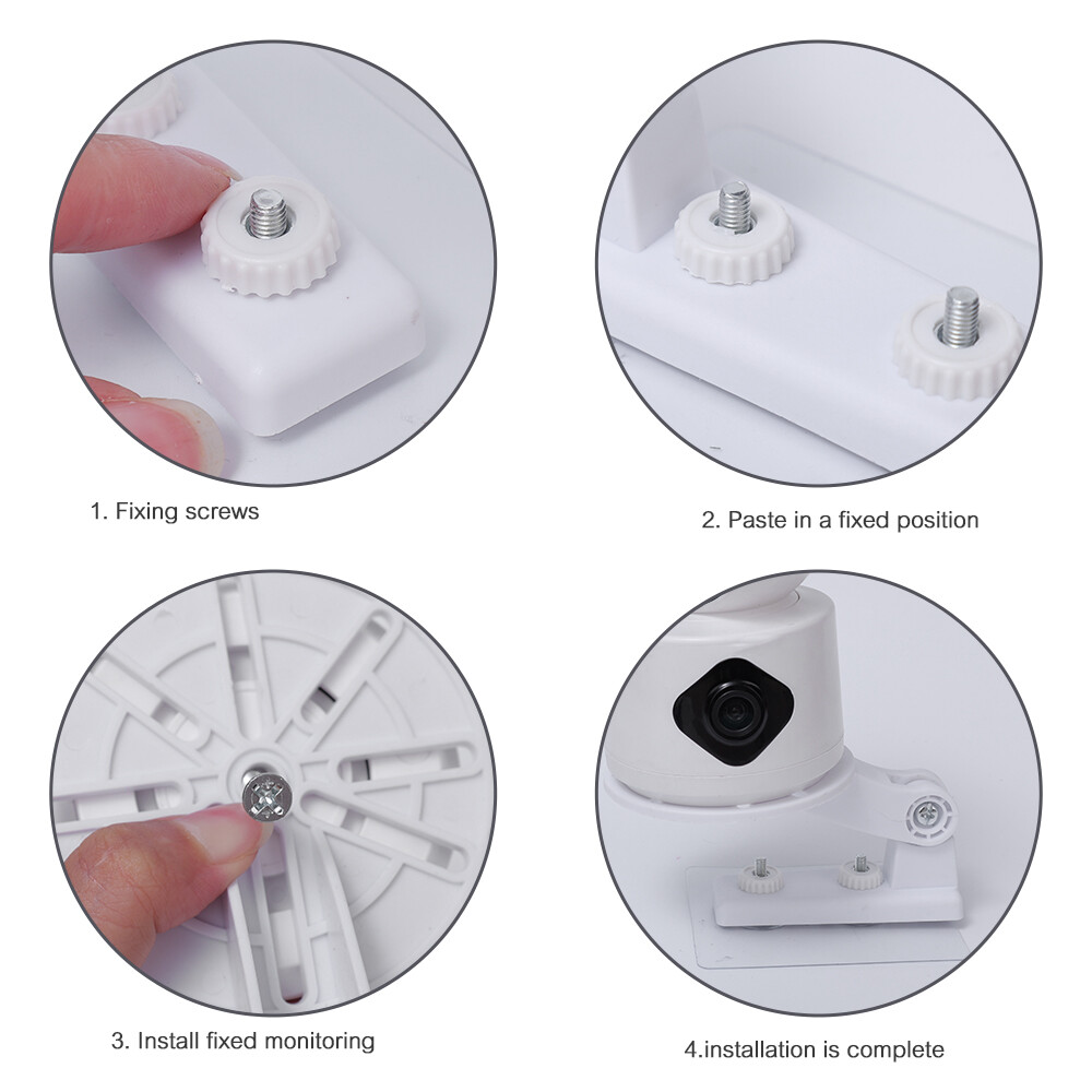Camera Hole-free Holder Smart Surveillance Wall Mount Bracket Projector Stand Home Adjustable Monitor Fixed Base Rack