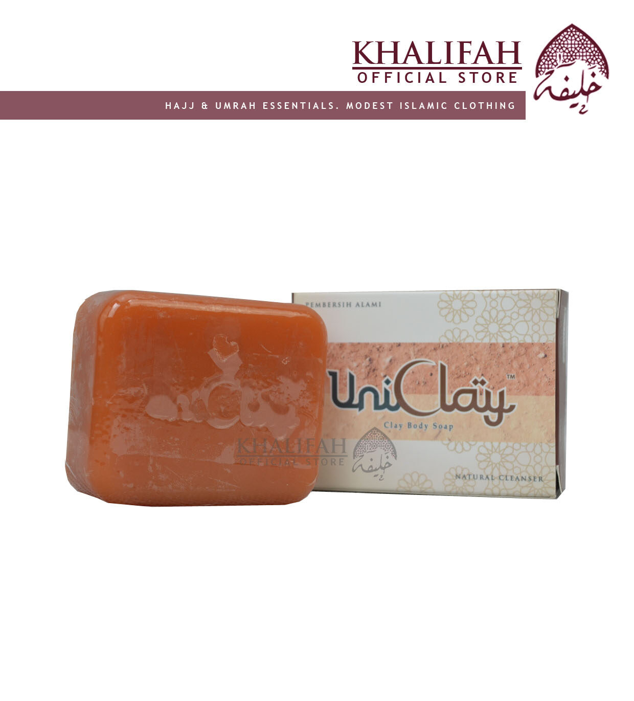 Sabun Samak Sertu Tanah Liat Uniclay Body Soap For Haji Umrah Lazada