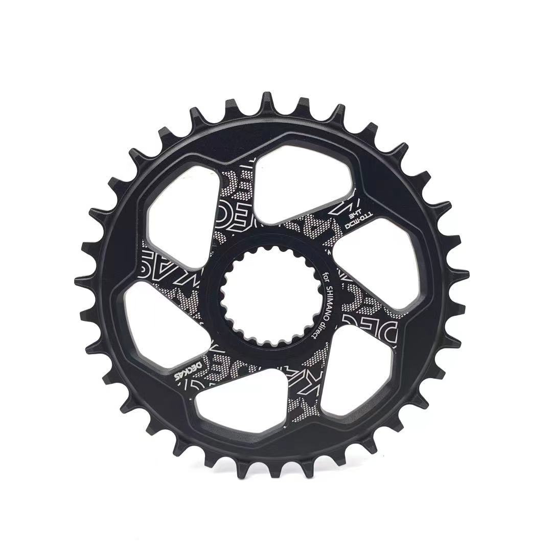 DECKAS 12 Speed Round Narrow Wide Chainring Center Lock MTB 30T 32T 34T 36T 38T Parts Direct Mount Chainring for Shimano M7100 M8100 M9100 Crankset