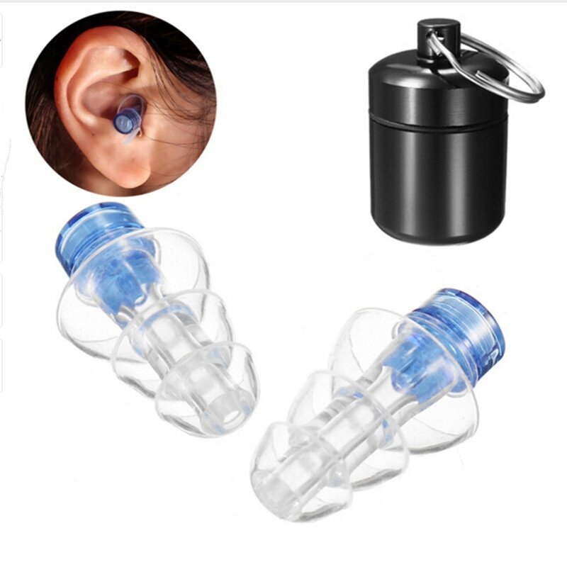 HangQiao Anti Noise Ear Plugs Sleep Noise Reduction Cancelling Musician