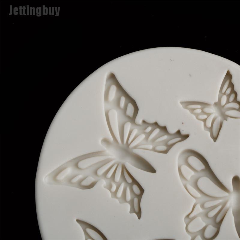 [Jettingbuy] Sugarcraft Butterfly Silicone Mold Fondant Mold Cake Decor Tools Chocolate Mold