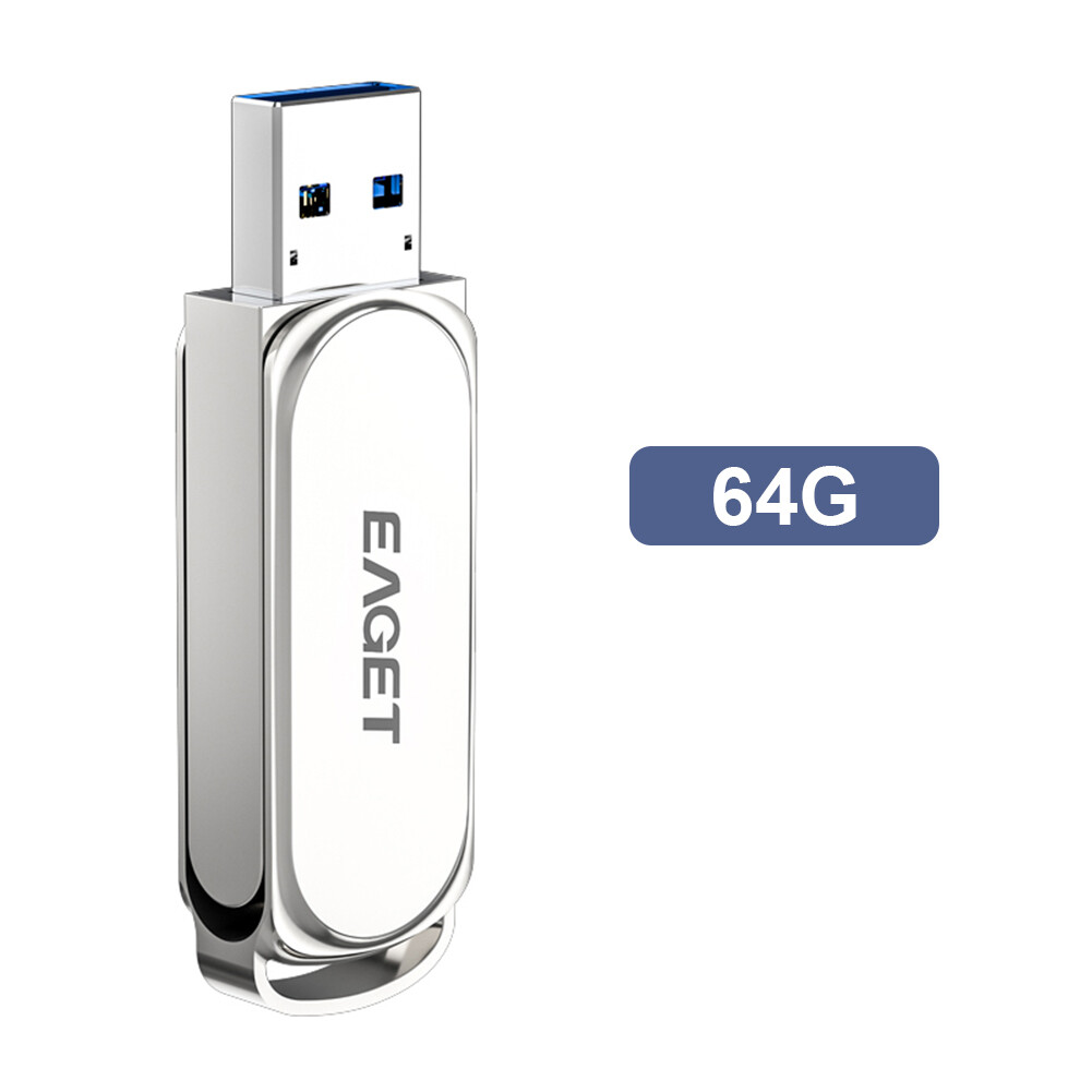 Eaget F80 High Speed Mini Pendrive Metal USB 3.0 Flash Drive U Disk for Computer